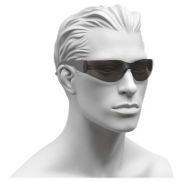 Zaštitne naočare, sa sivim PC sočivom i PC okvirom Zaštitne naočare, sa sivim PC sočivom i PC okvirom