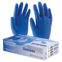 Nitril rukavice, bez pudera (100kom/paket), 0.07mm, 3.6g, plave