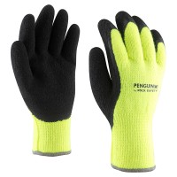 Winter assembly glove with anti-slip coating on palm and thumb Winter assembly glove with anti-slip coating on palm and thumb