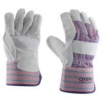 Gants en croûte de cuir de vachette Gants en croûte de cuir de vachette