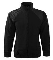 Jachetă fleece unisex, negru, 360 g/m²