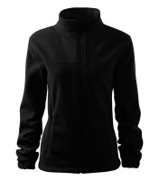 Damski polar jacket, czarny, 280 g/m²