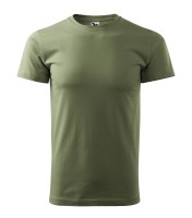 Men's crewneck T-shirt, khaki, 160 g/m² Men's crewneck T-shirt, khaki, 160 g/m²