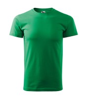 Herren T-Shirt mit Rundhalsausschnitt, grasgrün, 160 g/m²