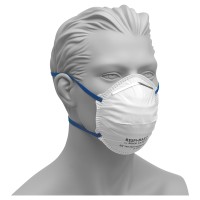 Mască de protecție respiratorie FFP2 fără supapă Mască de protecție respiratorie FFP2 fără supapă