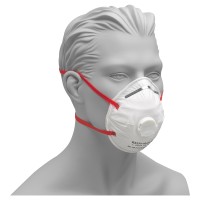 Face mask FFP3 with valve