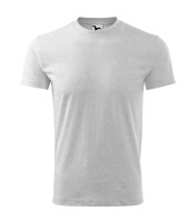 Koszulka T-shirt unisex, jasnoszary melanż, 200 g/m² Koszulka T-shirt unisex, jasnoszary melanż, 200 g/m²