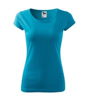 Women's short sleeve T-shirt, blue atoll, 150 g/m² Women's short sleeve T-shirt, blue atoll, 150 g/m²