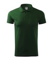 Single J. tricou polo pentru bărbaţi, verde sticla,  180 g/m?