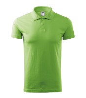 Single J. tricou polo pentru bărbaţi, verde iarba,  180 g/m?
