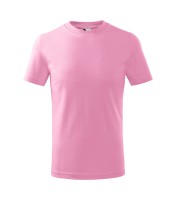 T-shirt enfant avec finition silicone, rose, 160 g/m² T-shirt enfant avec finition silicone, rose, 160 g/m²