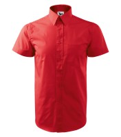 Men's short sleeve shirt, red, 120 g/m2