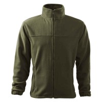 Fleece jas voor heren, military, 280 g/m²