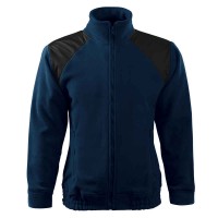 Jachetă fleece unisex, albastru marin, 360 g/m²