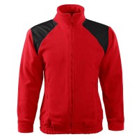 Unisex polar jacket, czerwony, 360 g/m²