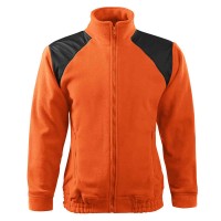Unisex fleece jacket, orange, 360 g/m²