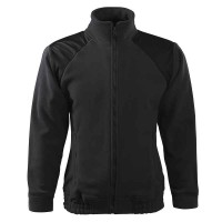 Jachetă fleece unisex, ebony gray, 360 g/m²