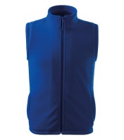 Uniseks fleece vest, koningsblauw, 280 g/m²