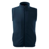 Uniseks fleece vest, marineblauw, 280 g/m²
