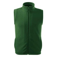 Unisex fleece vest, bottle green, 280 g/m² Unisex fleece vest, bottle green, 280 g/m²