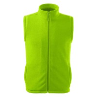 Unisex fleece vest, lime, 280 g/m²