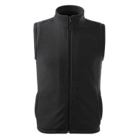Uniseks fleece vest, ebony gray, 280 g/m² Uniseks fleece vest, ebony gray, 280 g/m²