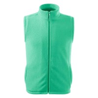 Uniseks fleece vest, mint, 280 g/m²