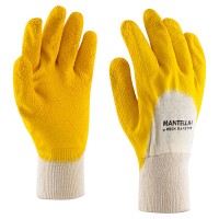 Latex coated cotton glove