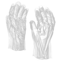 Einweg-Polyetilenfolien-Untersuchungshandschuhe Einweg-Polyetilenfolien-Untersuchungshandschuhe