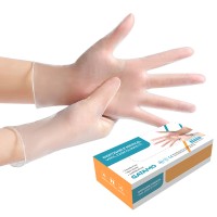 Disposable powderfree vinyl glove (100 pieces/box), III. category