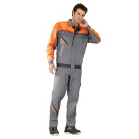 Visline jacket grey/orange