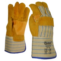 Handschuhe für Verladearbeiten mit gespalteter Rindlederhandfläche
