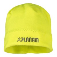 Fleece hat, yellow