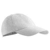 Children's baseball cap, white