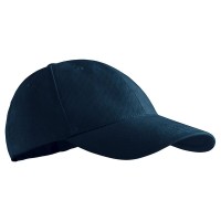 Dziecięca czapka z daszkiem typu baseball, granatowa Dziecięca czapka z daszkiem typu baseball, granatowa