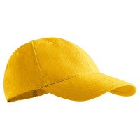 Dziecięca czapka z daszkiem typu baseball, żółta Dziecięca czapka z daszkiem typu baseball, żółta