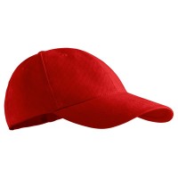 Dziecięca czapka z daszkiem, czerwony
