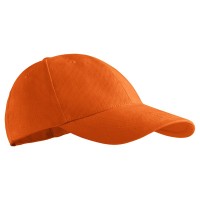 Dziecięca czapka z daszkiem typu baseball, pomarańczowa Dziecięca czapka z daszkiem typu baseball, pomarańczowa