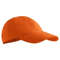 Dziecięca czapka z daszkiem, pomarańczowy