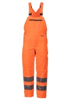 Planam vêtements de protection et de signalisation salopette d'hiver unie, orange