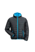 Planam outdoor Lizard jacket, black/blue