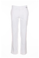 BW270 pantaloni cu talie înaltă, alb
