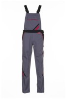 Highline women's bibpants, slate-black-red Highline women's bibpants, slate-black-red