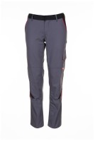 Highline damski spodnie, łupkowy/czarny/czerwony