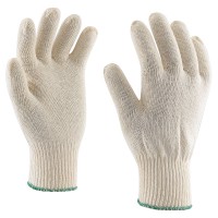 Gebreide katoenen handschoen