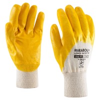 Mănușă din bumbac imersată în nitril Mănușă din bumbac imersată în nitril