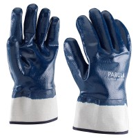 Nitrile coated cotton glove
