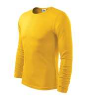 Gents Fit-T long sleeve, yellow