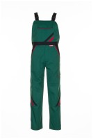Highline bibpants green/black, 65% PES -35% cotton Highline bibpants green/black, 65% PES -35% cotton