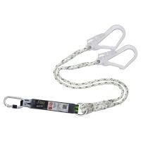 HOPE - Forked energy absorbing twisted rope lanyard